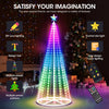 Smart LED Christmas Tree – Bright Lights & Music Sync!