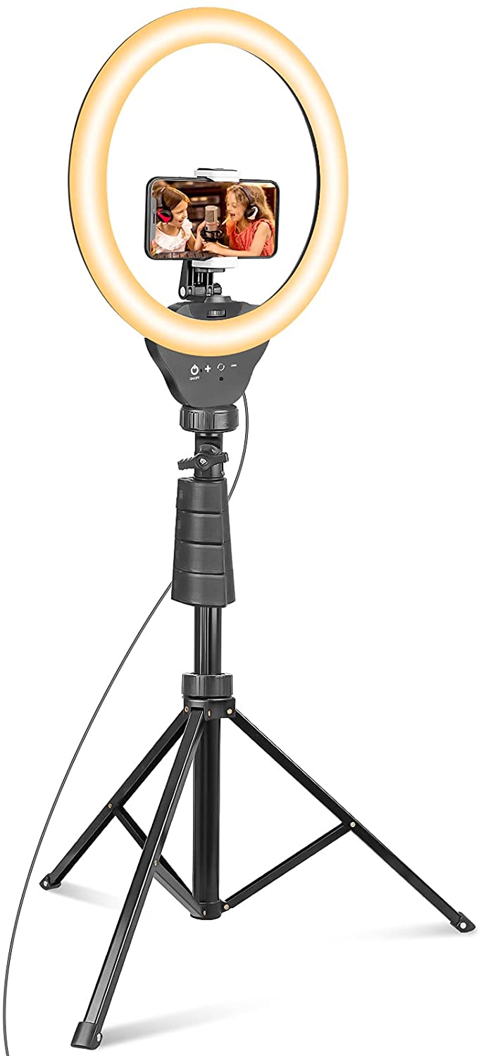 Ring Light with Tripod, Selfie Ring Light