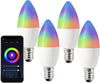 Smart Bulbs,LED RGBCW Color Changing Light Bulb,WiFi